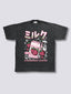 Front Print - Strawberry Milk Vintage T-Shirt