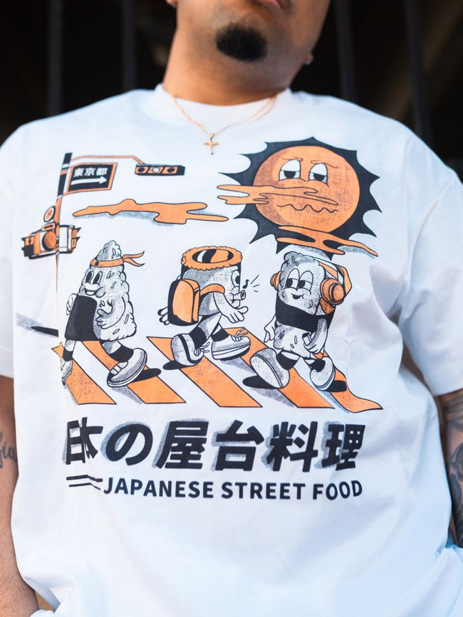 Front Print - Street Food T-Shirt Main Image