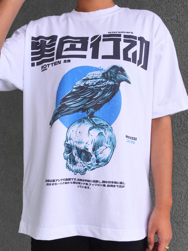 Front Print - Dark Crow T-Shirt Main Image