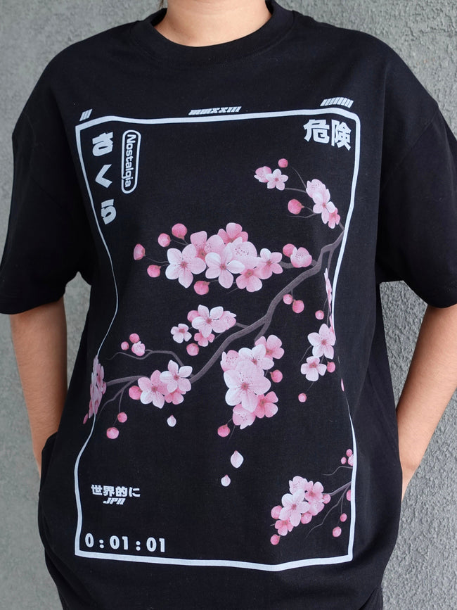 Front Print - Cherry Blossom T-Shirt Main Image