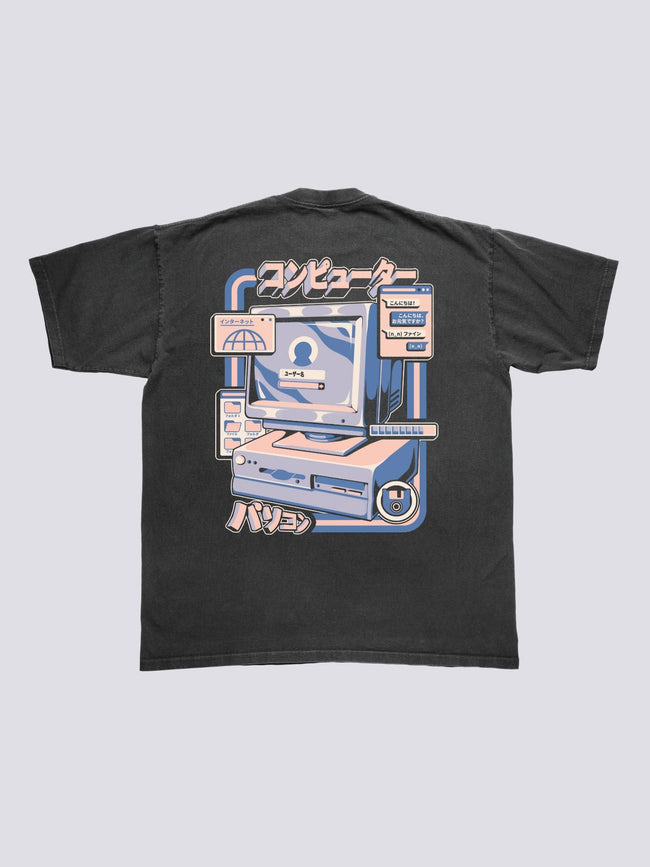 Retro Computer Vintage T-Shirt Hover Image