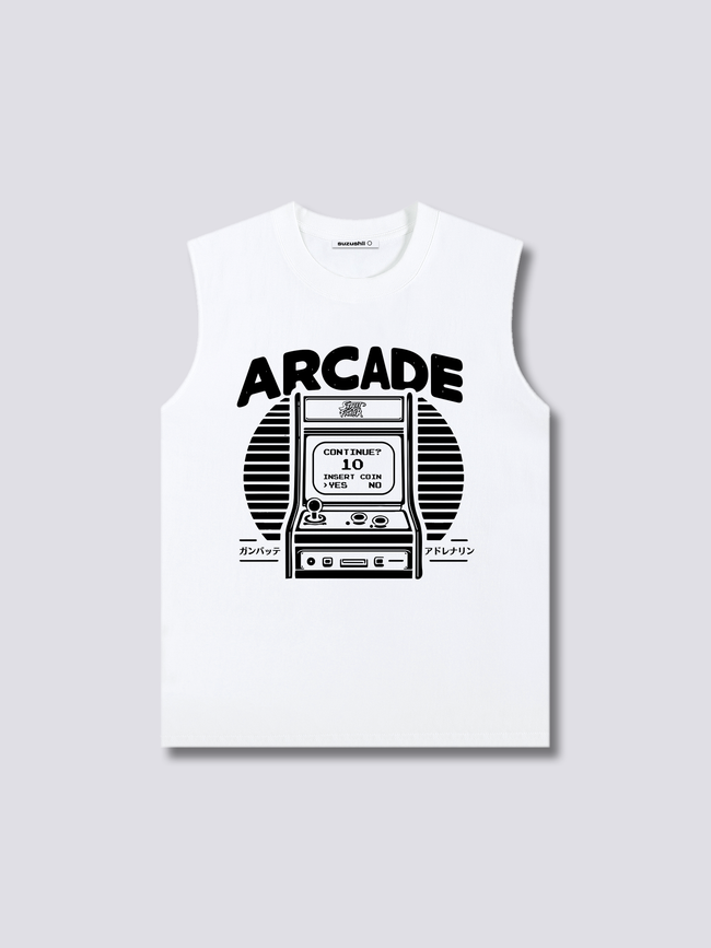 Front Print - Arcade Game Tank Top Main Image