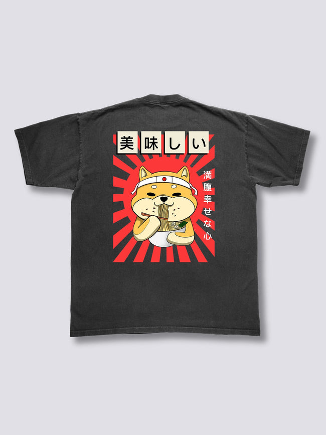 Ramen Shiba Vintage T-Shirt Hover Image