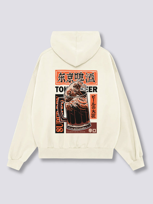 Beer Wave Hoodie Hover Image