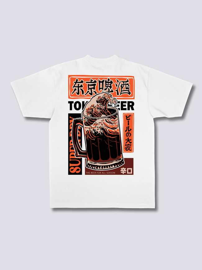 Beer Wave T-Shirt Hover Image