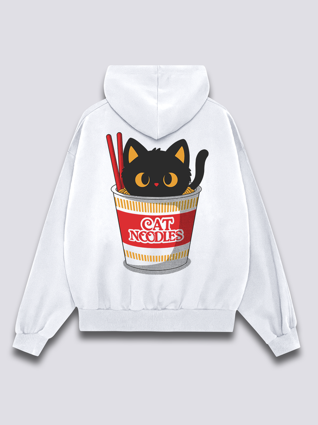 Cat Noodles Hoodie Hover Image