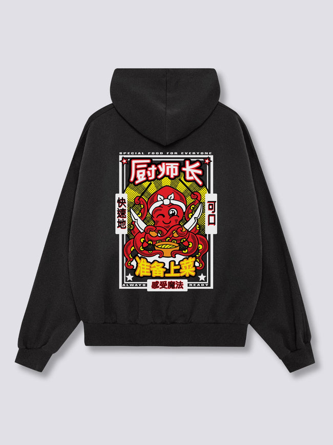 Chef Octopus Hoodie Hover Image