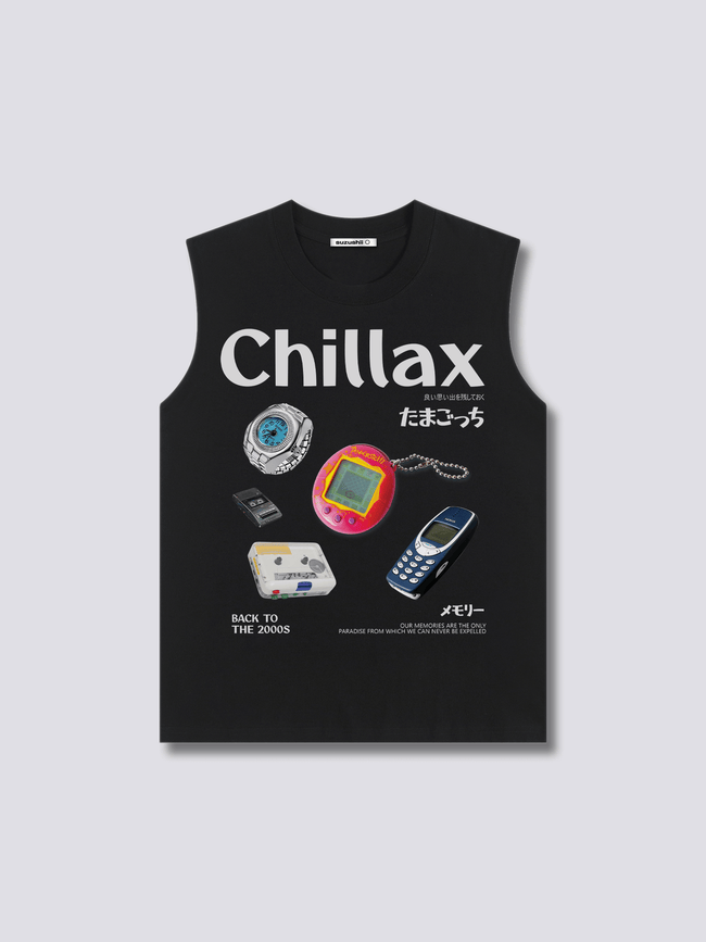 Front Print - Chillax Tank Top Main Image