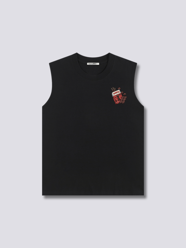 Chocolate Pokii Tank Top Main Image