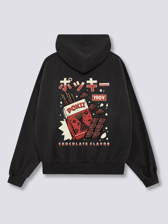 Chocolate Pokii Hoodie Hover Image