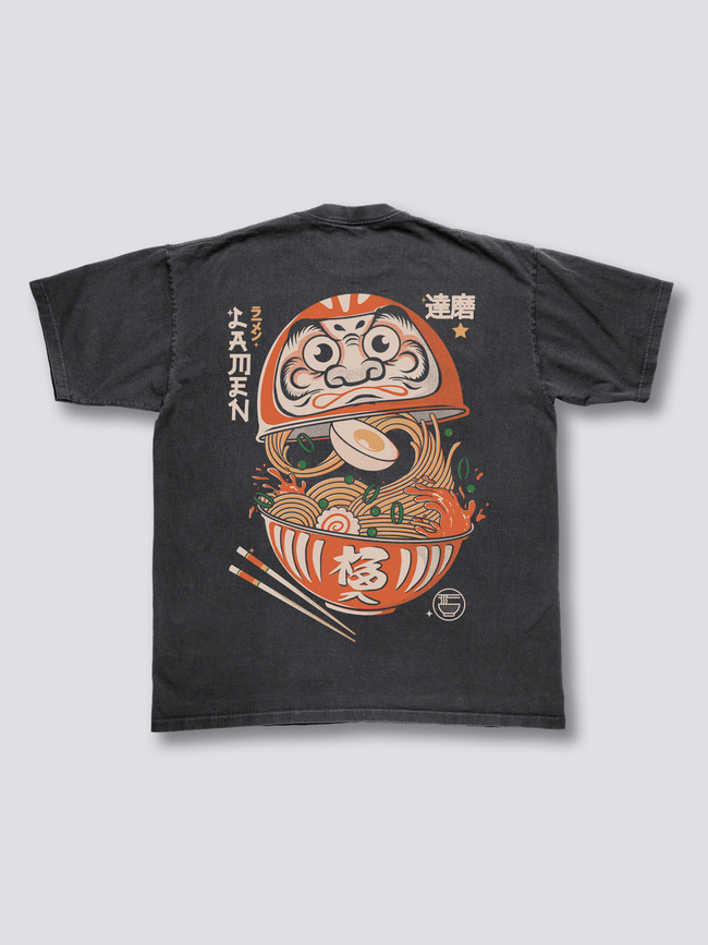 Daruma Ramen Vintage T-Shirt Hover Image