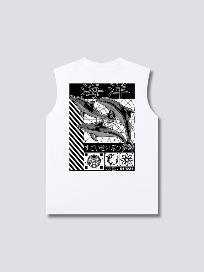 Dolphin Tank Top Hover Image