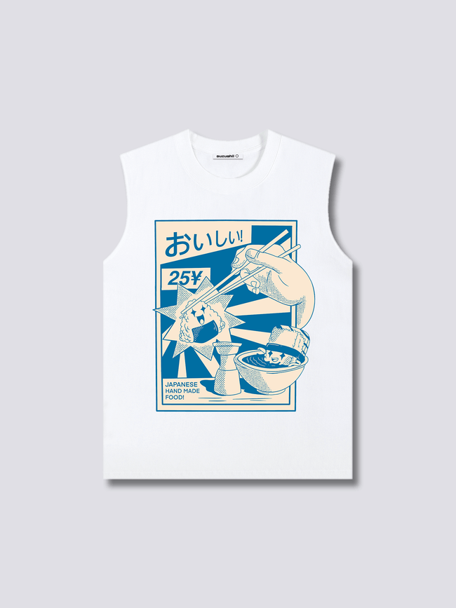 Front Print - Food Tank Top Hover Image