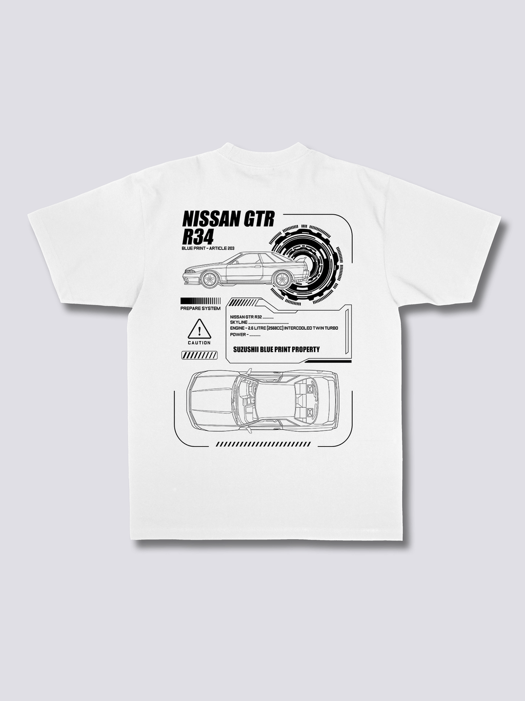 GTR Blueprint T-Shirt