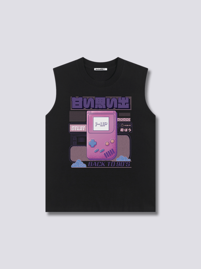 Front Print - Gameboy Tank Top Main Image