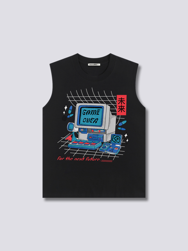 Front Print - Game Over Tank Top Hover Image