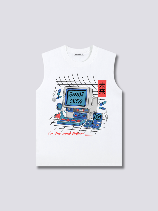 Front Print - Game Over Tank Top Main Image