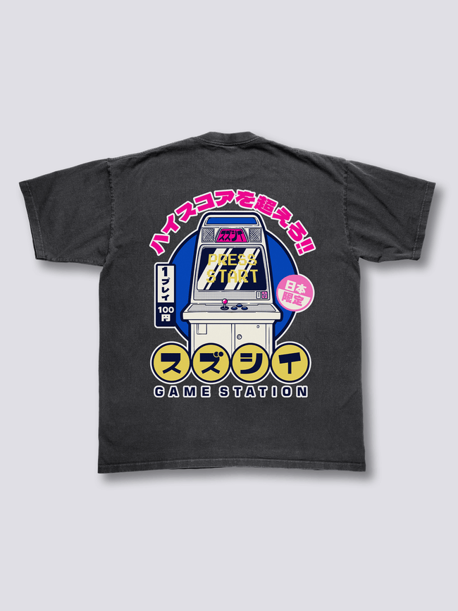 Game Station Vintage T-Shirt Hover Image