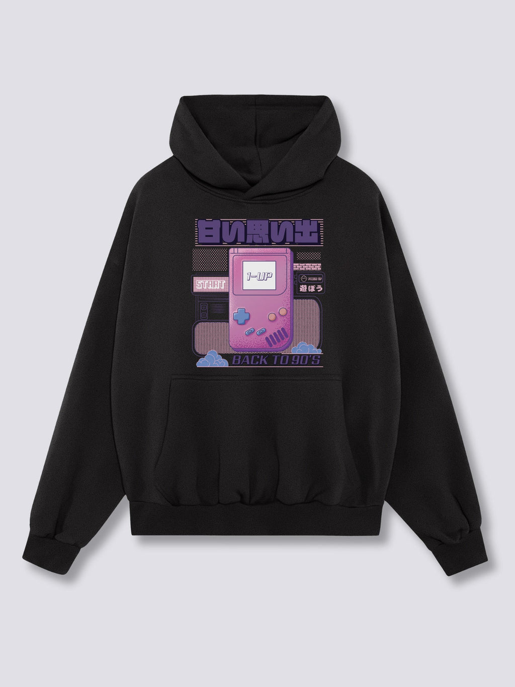 Front Print - Gameboy Hoodie