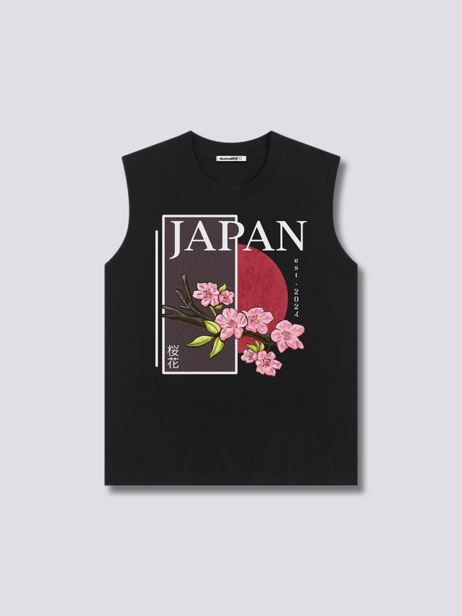 Front Print - Japan Tank Top Main Image