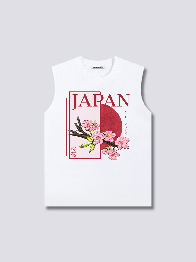 Front Print - Japan Tank Top Hover Image