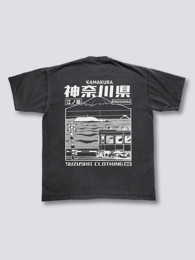 Kamakura Seaside Vintage T-Shirt Hover Image