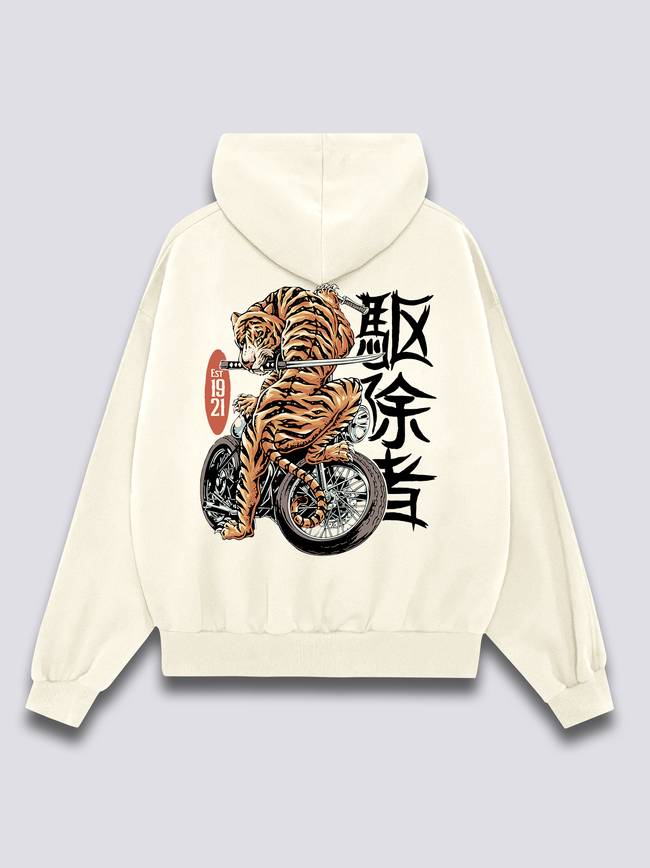 Katana Tiger Hoodie Hover Image