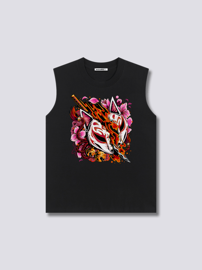 Front Print - Kitsune Slayer Tank Top Hover Image