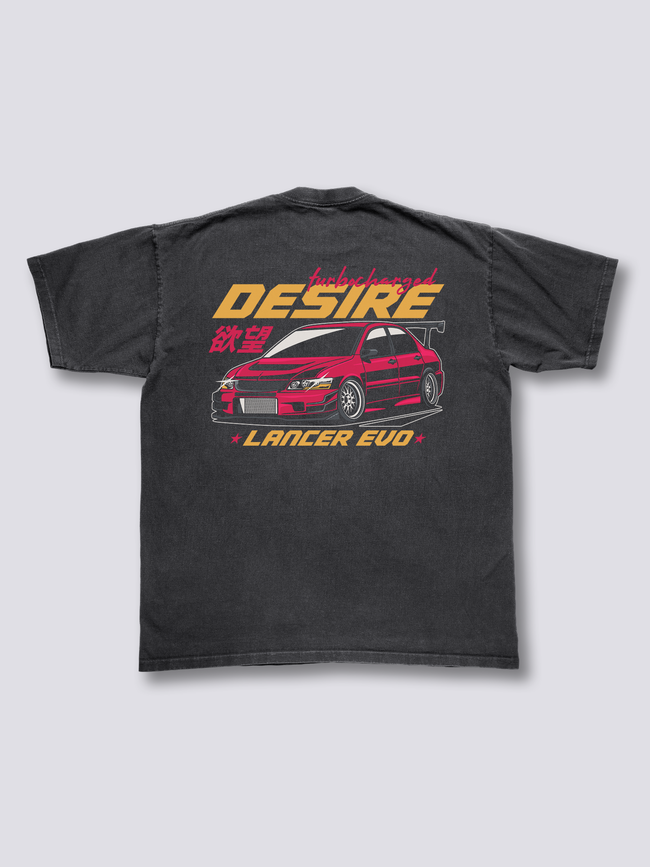 Lancer Evolution Vintage T-Shirt Hover Image