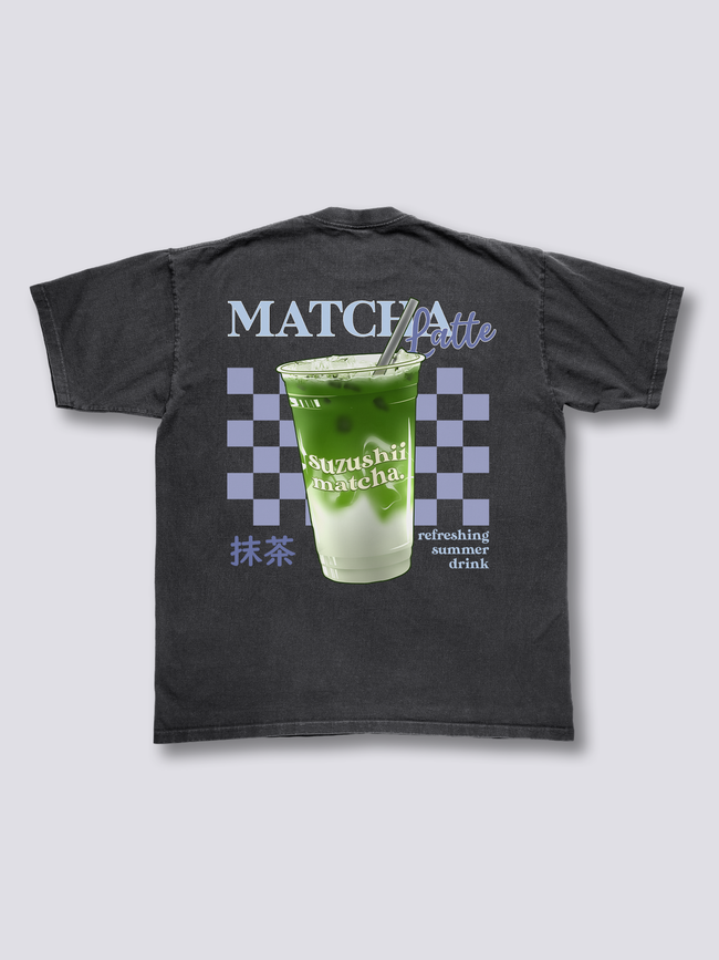 Matcha Latte Vintage T-Shirt Hover Image