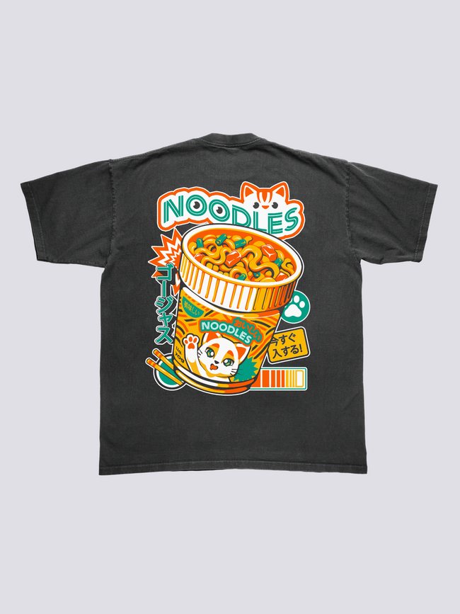Neko Noodles Vintage T-Shirt Hover Image
