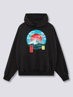 Front Print - Mount Fuji Hoodie