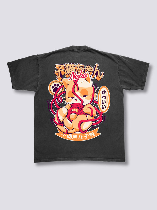 Oopsie Kitty Vintage T-Shirt Hover Image