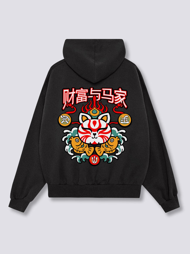 Neko Maneki Hoodie Hover Image