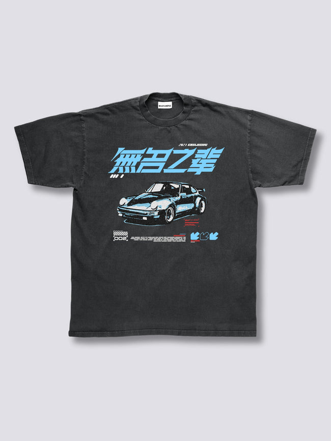 Front Print - Race Vintage T-Shirt Hover Image