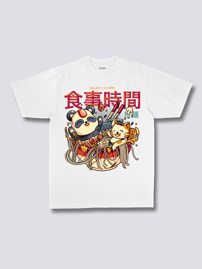 Front Print - Ramen Bath T-Shirt Main Image