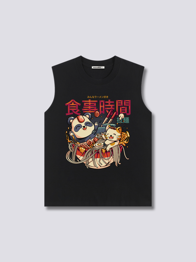 Front Print - Ramen Bath Tank Top Hover Image