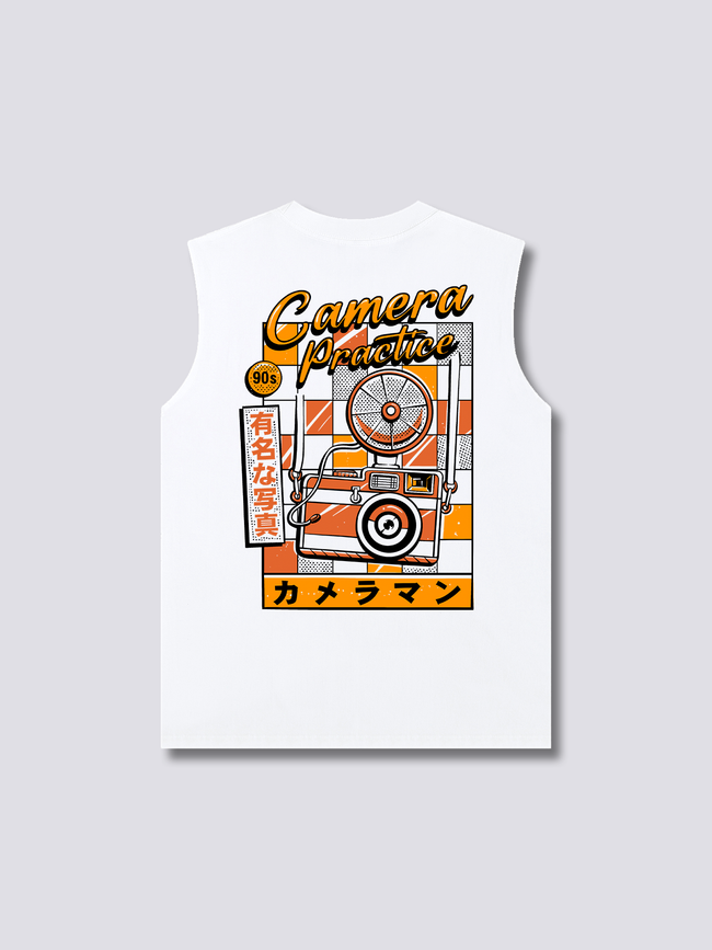Retro Camera Tank Top Hover Image