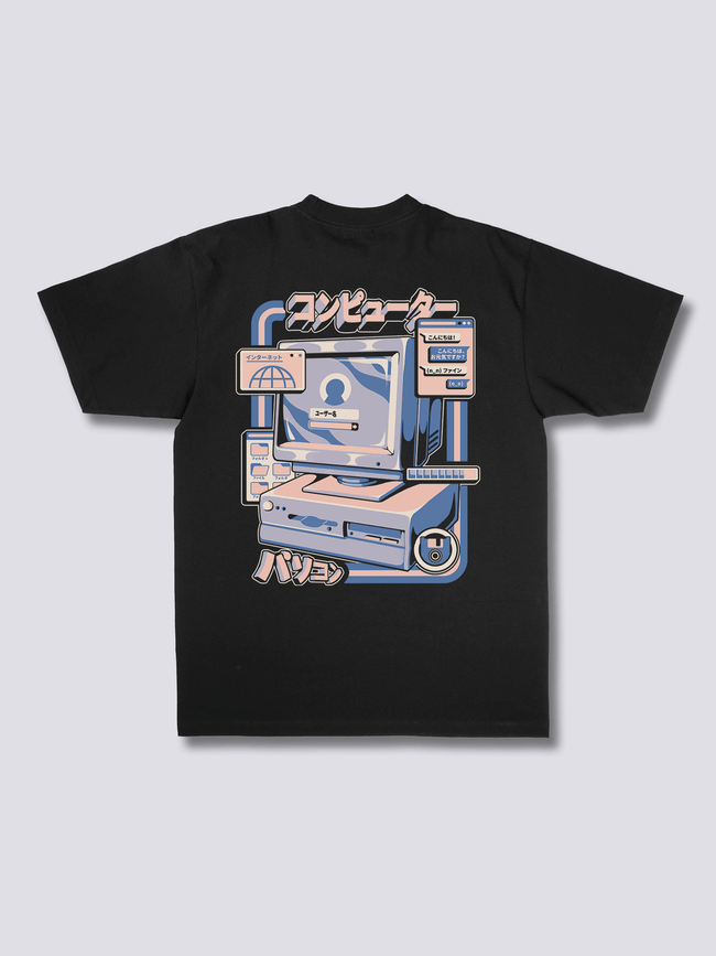 Retro Computer T-Shirt Hover Image