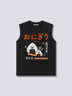 Front Print - Rice Ball Tank Top
