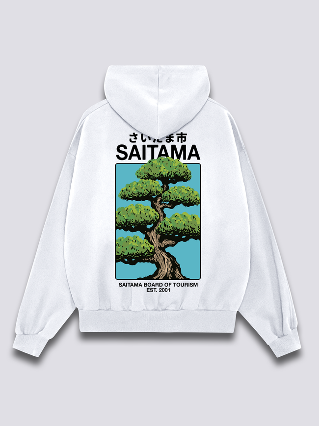 Saitama Bonsai Hoodie Hover Image