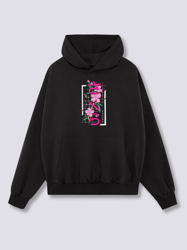 Front Print - Sakura Hoodie Hover Image