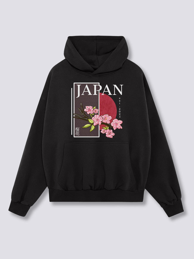 Front Print - Japan Hoodie Hover Image