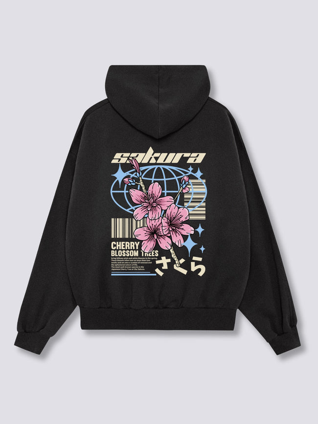 Sakura Style Hoodie Hover Image
