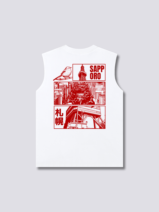 Sapporo Sights Tank Top Hover Image