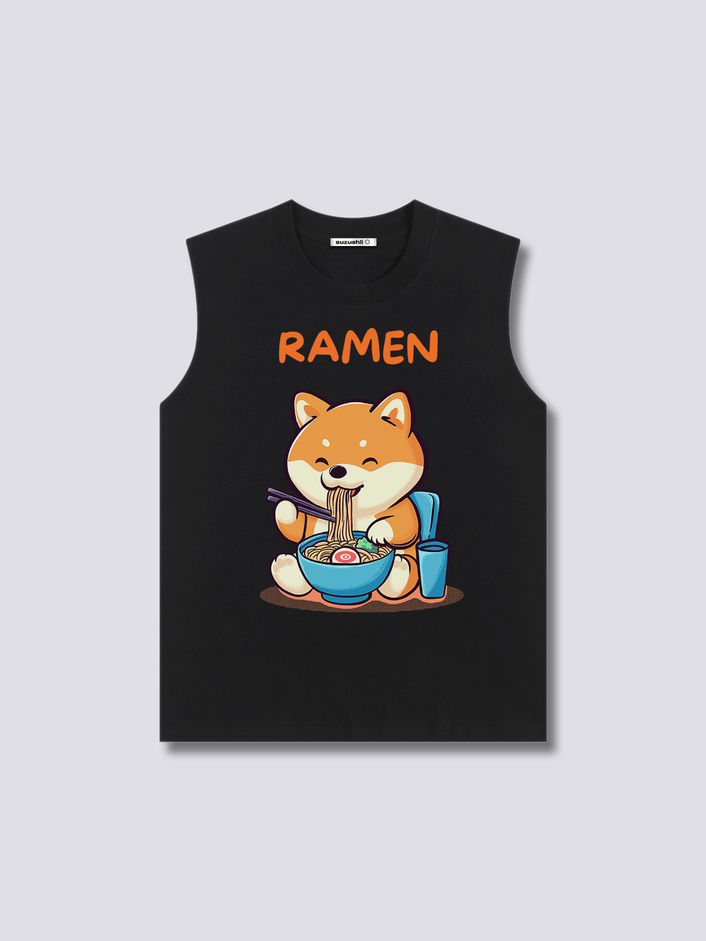 Front Print - Shiba Ramen Tank Top