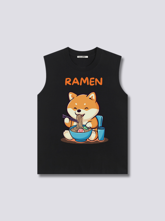 Front Print - Shiba Ramen Tank Top Main Image