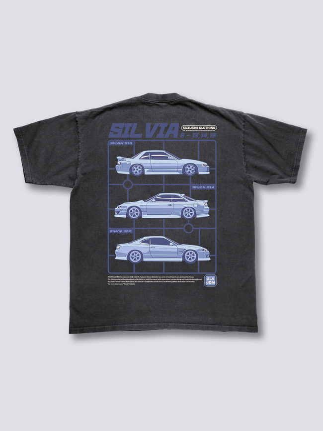 Silvia Evolution Vintage T-Shirt Hover Image