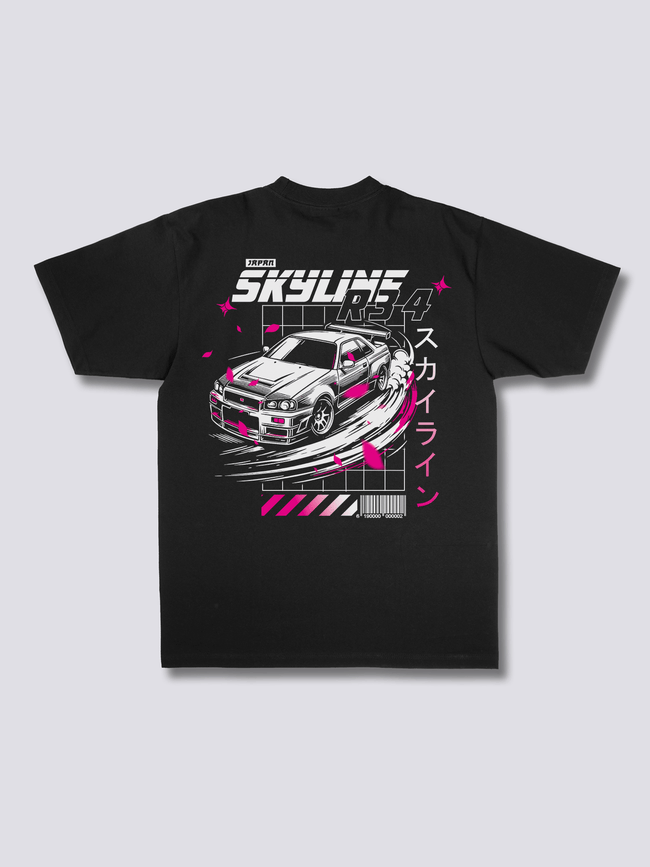 Skyline R34 T-Shirt Hover Image