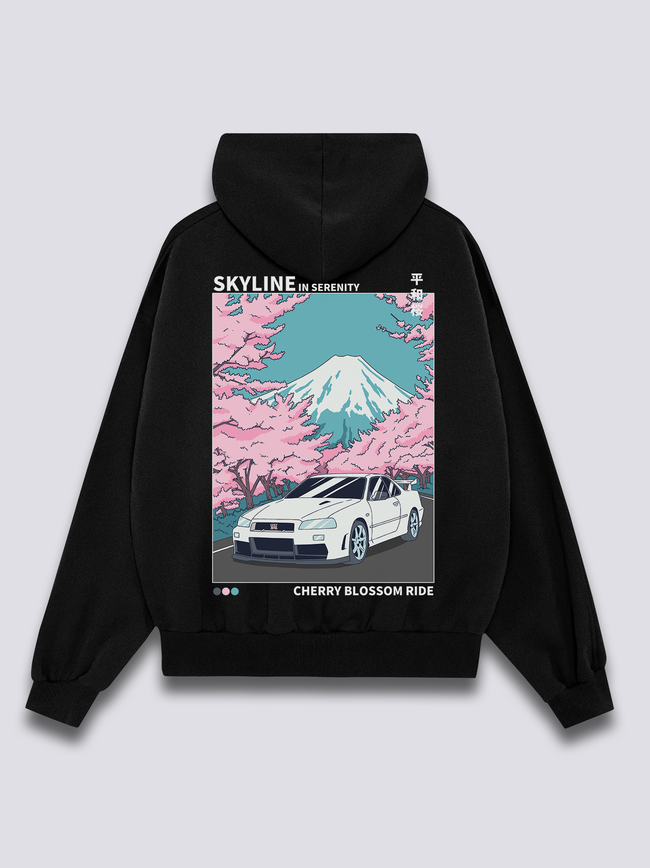 Skyline Serenity Hoodie Hover Image
